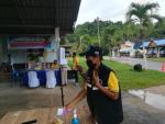 บรรยายกาศรับสมัคร สมาชิก/นายก  อบต.บ้านนา วันแรก  11ตุลาคม 2